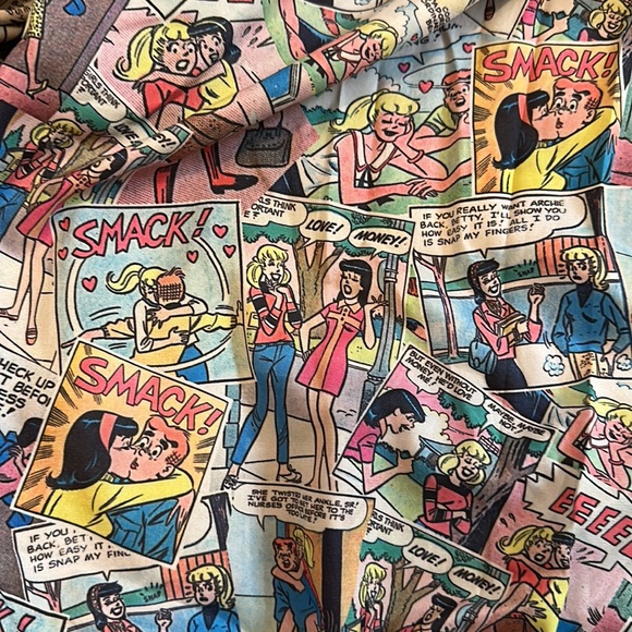 Betty & Veronica by Christian Francis Roth faux vegan Harper motorcycle jacket L - Picture 6 of 10